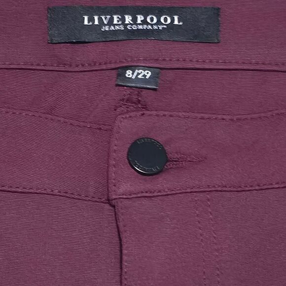 NWOT Liverpool Port Wine (Maroon)  Skinny Jeans - Picture 6 of 7
